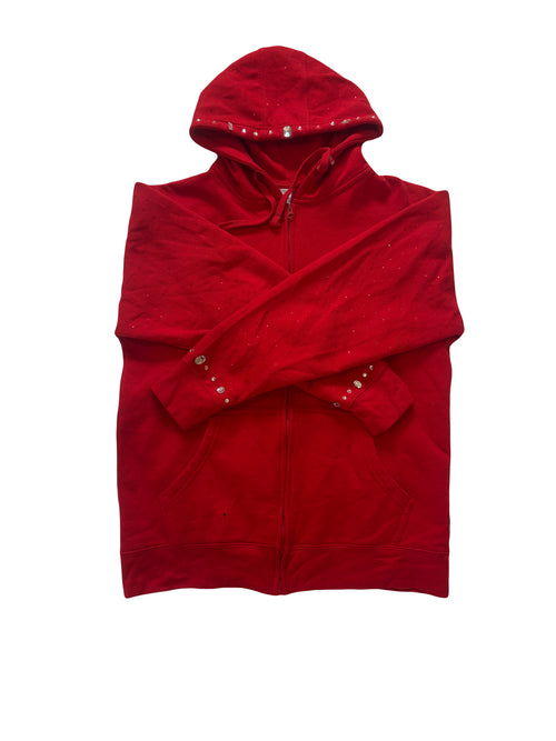Strawberry Zip-up Hoodie