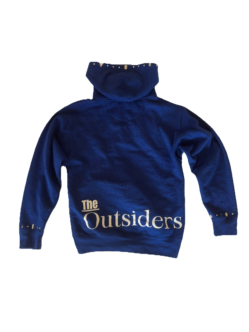 West Coast Blue Zip-up Hoodie